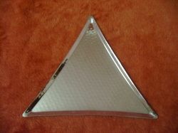 Stainless Steel Triangle Shape Serving Tray