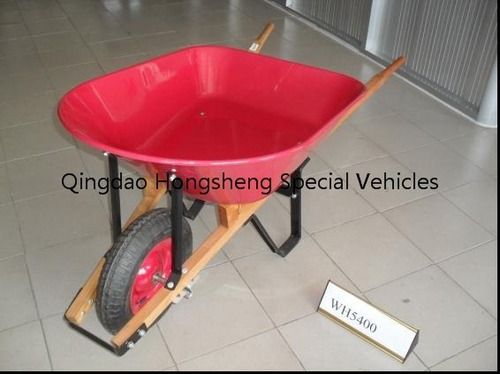 Wooden Handle Wheel Barrow Wh5400