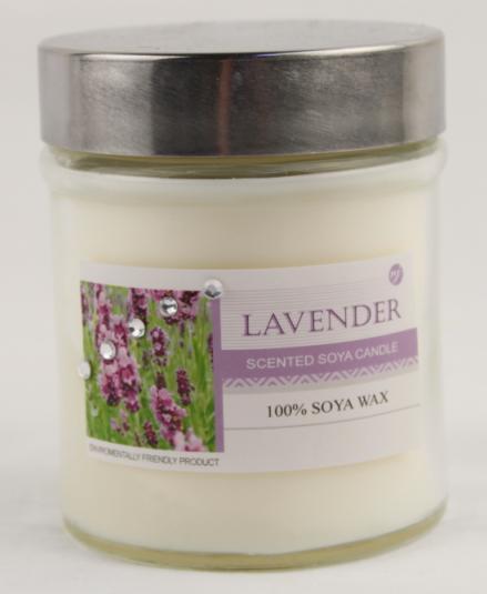 Lavender Scented Soy Massage Candle With Jar SMG92103C By Qingdao Lanan Technology and Developing  Co., Ltd.