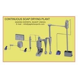 Soap Continuous Vacuum Drying Plant