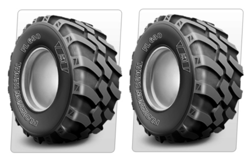 रेडियल फार्म और रोड फ्लोटेशन टायर