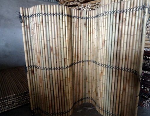 Rolled Bamboo Fencing