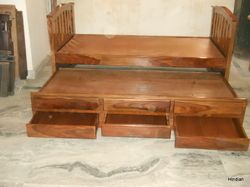 Solid Wood Kid Bed