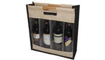 Jute Wine Bottle Bags