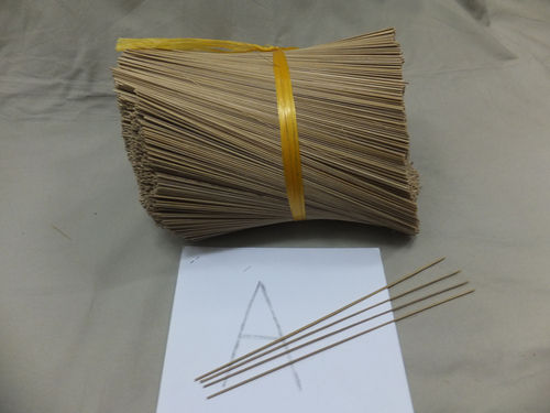 Raw Bamboo Sticks for Agarbatties
