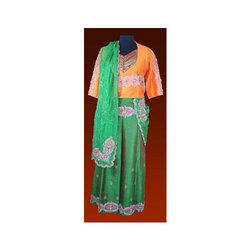 Hand Embroided Ghagra Choli