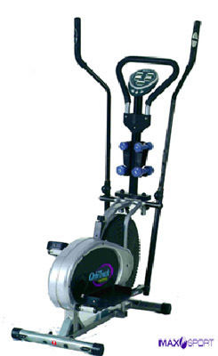 Orbitrac Air Bike W/ Handle Grip Pulse W/ Dumbbells Mx1087D