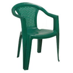 Plastic Green Colored Chair
