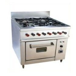 4 Burner Cooking Range