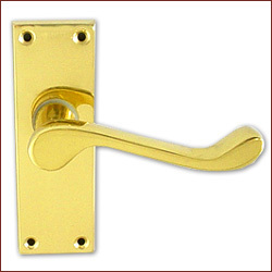 Scroll Door Handles - Premium Quality Cast Metal, Elegant Design with Smooth Polish and Multiple Finishes