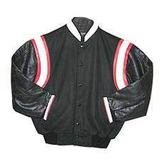 Leather Varsity Jacket