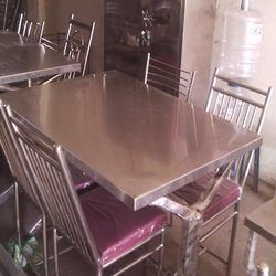 Steel Dinning Tables