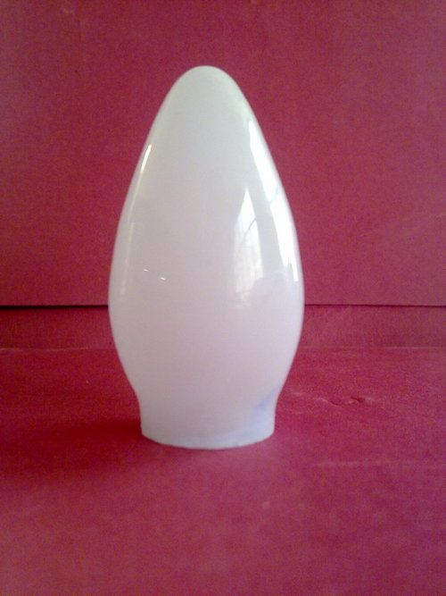 LED Bulb Glass Shell - Candle Coated