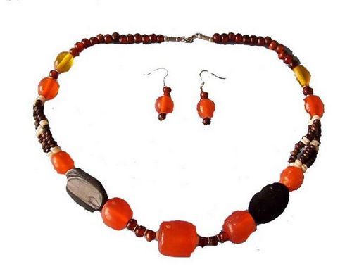 Women's Beaded Necklace Set