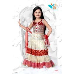 Printed Kids Choli Shararas