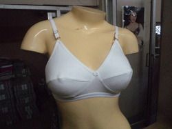 White Cotton Bra