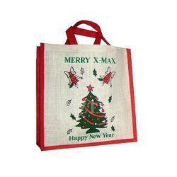 Christmas Jute Bag