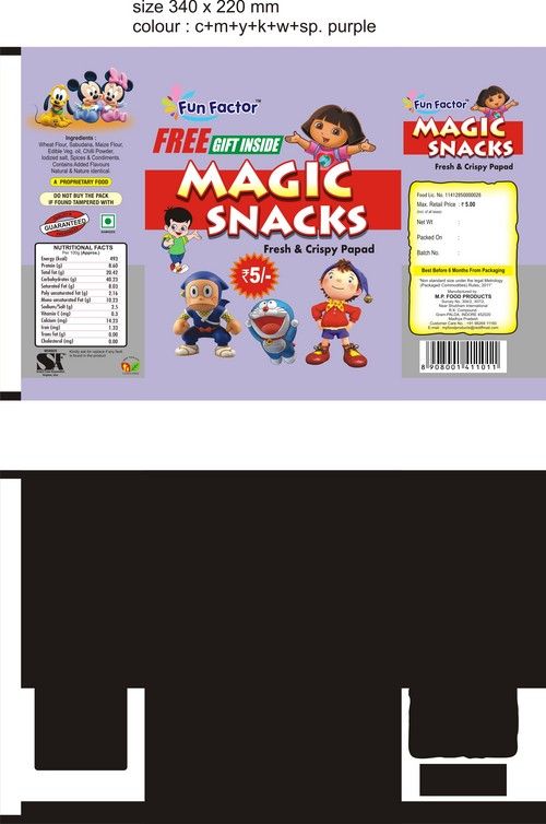 Magic Snacks Pouches