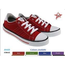 Red Gents Canvas Shoes