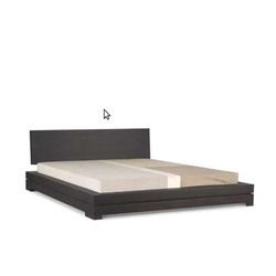 Sleek Design Wooden Bed