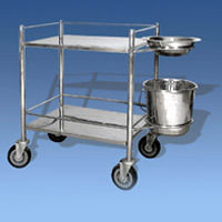 Stainless Steel Dressing Trolley