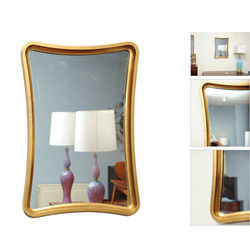 Golden Lily Mirror Frame