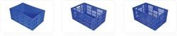 fruits plastic crates