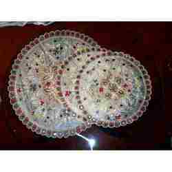 Large And Small Round Doilies