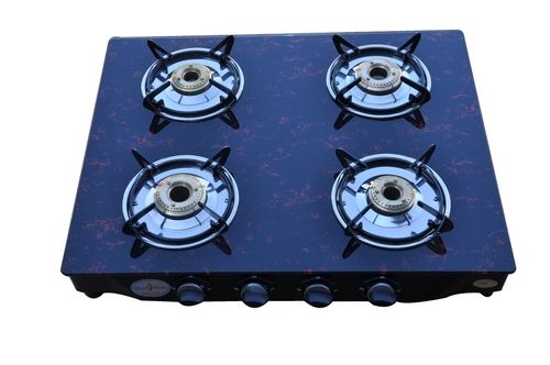 Steel Bars 4 Burner Gas Stove