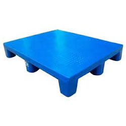 Roto Mould Pallets - Polyethylene, 1200 X 1000 Mm, Blue | Load Capacity 1000 Kg, Smooth Surface, Temperature Resistance -20â°c To +60â°c