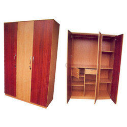 Designer Wooden Wardrobe - Premium Quality Timber, Space-Saving Design, Innovative Style for Homes and Hotels