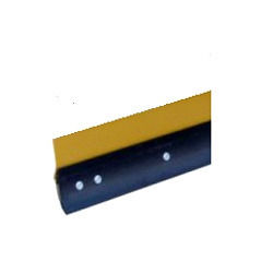 Scraper Blade - Tool Steel & Special Alloy Steel, Tungsten Carbide Tipped, Polyethylene Skirt for Enhanced Material Guidance