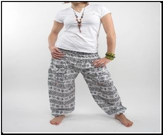 Ladies Tye-Die Trousers