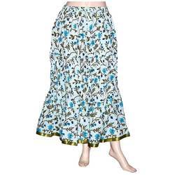 Cotton Long Skirt