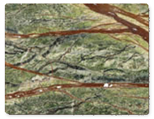 रैन फ़ॉरेस्ट ग्रीन मार्बल्स