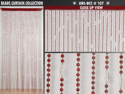 Beads Designed Curtains