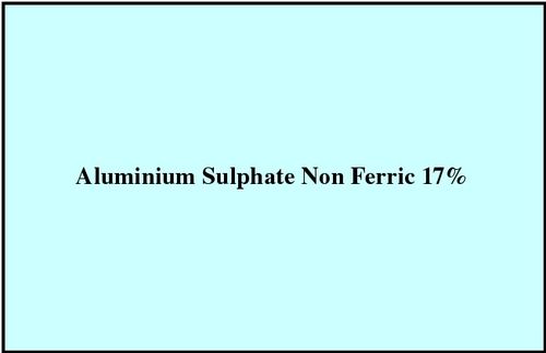 Aluminium Sulphate Non Ferric 17%