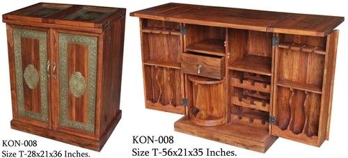 Wooden Bar Cabinet