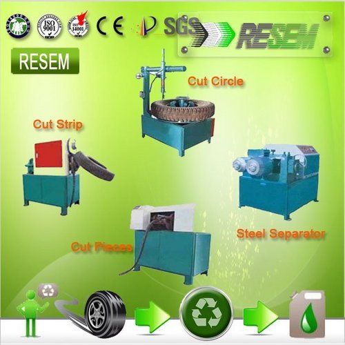 Scrap Tyre Cutting Machine