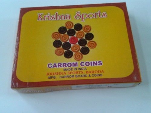 Carrom Board Coins - Premium Quality Plastic, Standard Size for Excellent Gameplay | Attention to Detail, Affordable Pricing