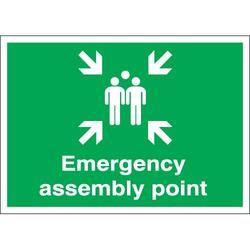 Emergency Assembly Point Signs Capacity: 150 To 250 Kg/Hr