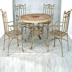 Dining Room Steel Table Set