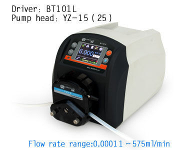 Touch Screen Peristaltic Pump Bt101L/301L/601L Flow Rate: 0.00016-570