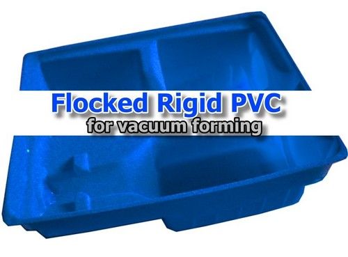 Flocked Rigid Pvc Plastic Sheet