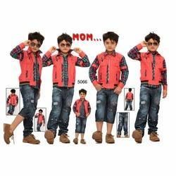 Kids Wear Denim Suits