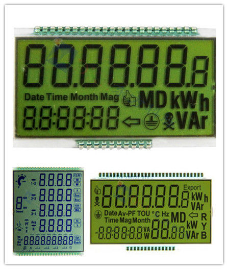 Energy Meter Segment LCD Display Screen
