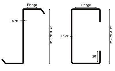 c purlins