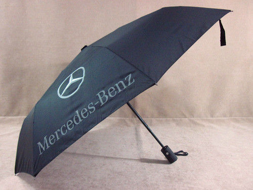 High Quality Fold Umbrella - Pongee and Polyester Fabric, 21 Inches with Chrome Plated Metal Frame - Multiple Color Options and Custom Imprint Available