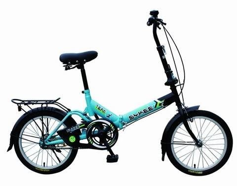 Folding Bicycle - Durable Alloy Frame, Compact Design for Easy Storage and Transport