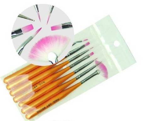 Nail Art Brush - High-Quality Nylon & Bristle Hairs, Eco-Friendly Handle Options & Custom Packaging Available